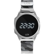 UPWATCH240 Icon Silver Kamuflaj Loop Band Unisex Kol Saati