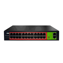 Uranium POE-2420-260W 24 Port 10/100 2X Gigabit RJ45 Uplink 260W Poe Switch