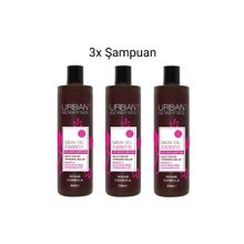 Urban Care Argan Oil&Keratin 3× 330 ml Saç Bakım Şampuanı