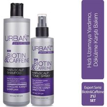 Urban Care Biotin & Caffeine Dökülme Karşıtı Şampuan + Tonik Set