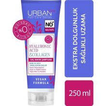 Urban Care Hyaluronic Acid & Collagen 250 ml Extra Dolgunluk Kuru ve Zayıf Yavaş Uzayan Saçlar Saç Bakım Şampuanı
