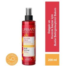 Urban Care Twisted Curls Hibiscus&Shea Butter Dalgalı ve Kıvırcık Saçlar 200 ml Sıvı Saç Bakım Kremi