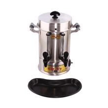 Üret 120 Bardak 2000 W 1.7 lt Demleme 3.5 lt Su Isıtma Kapasiteli Çay Makinesi Gümüş