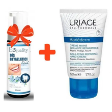 Uriage Bariederm Insulating Repairing Hand Cream 50 ml El Bakım Kremi+E2'Quality Diş Beyazlatıcı Köpük