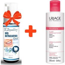 Uriage Roseliane Cleansing Lotion 250 ml Temizleme Losyonu+E2'Quality Diş Beyazlatıcı Köpük