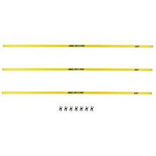 USR 251603S 3x60 cm Slalom Çubuk ve Kelepçe Seti