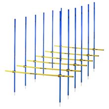 USR S25CM2 Lacivert Sarı Çivili Slalom Engel Seti