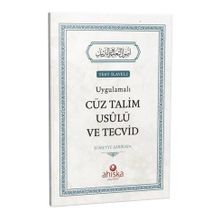 Uygulamalı Cüz Talim Usulü ve Tecvid Ahıska Yayınevi