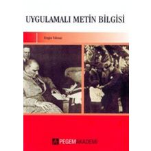 UYGULAMALI METIN BILGISI - ENGIN YILMAZ