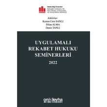 Uygulamalı Rekabet Hukuku Seminerleri 2022 / On İki Levha Yayınları / 9786254325021