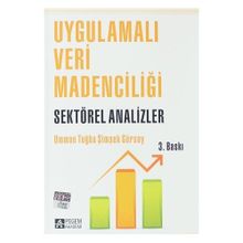 UYGULAMALI VERI MADENCİLİĞİ SEKTÖREL ANALIZLER - UMMAN TUĞBA ŞİMŞEK GÜRSOY