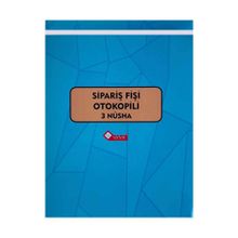 Uysal 3 Nüsha Otokopili 2-50 Sipariş Fişi