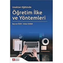 Uzaktan Eğitimde Öğretim İlke ve Yöntemleri - Pegem Akademi Yayıncılık