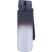 Uzspace 1000 ml Soft Touch Çift Renk Motivasyon Tritan Su Matarası