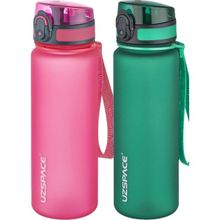 Uzspace 2'li 500 ml FiftyFifty Pembe - Petrol Tritan Matara Seti