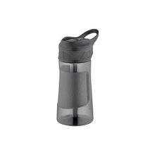 Uzspace Tritan Pipetli Playoff 460 ml Siyah Su Matarası