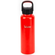 Vaeske 660 ml Kırmızı Çelik Termos