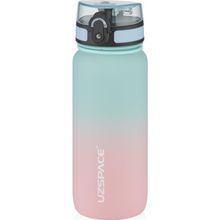 Vagonlife Uzspace 3037 650 ml Mint Yeşili Pembe Tritan Matara