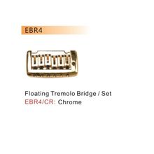 Valencia EBR4CR Krom Dr.Parts 87 mm Elektro Tremolo Köprü+Kol Set