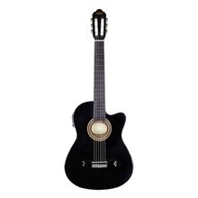 Valencia VC104THNCEBK Elektro Klasik Gitar