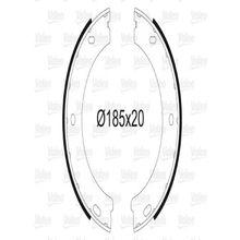 Valeo 564020 Arka Fren Balatası