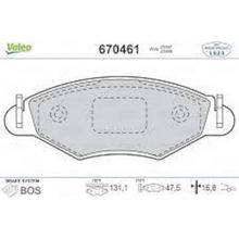 Valeo P206 1.4 1.6 P306 1.4 1.6 Ön Balata