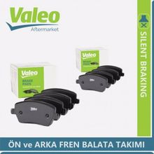 Valeo Renault Megane IV 2015-2020 Ön ve Arka Fren Balata Takımı