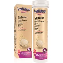Validus Collagen Beauty 15 Efervesan Tablet
