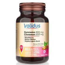 Validus Gymnema Sylvestre 400 mg Cinnamon 300 mg 90 Kapsül