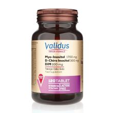 Validus Infer-Female Myo-Inositol D-Chiro Inositol DIM 120 Tablet
