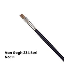 Van Gogh 234 Seri Öküz Kulağı Kılı Düz Kesik Uçlu Fırça