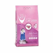 Vancat Baby Powder Parfümlü İnce Taneli 10 kg Kedi Kumu