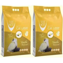 Vancat Vanilya Kokulu İnce Tane 2x10 kg Kedi Kumu