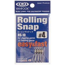 Vanfook RS-10 4 4 Adet Rolling Snap Klips