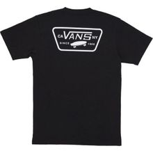 Vans VN0000F8Y281 Full Patch Back SS TEE Siyah Erkek T-shirt