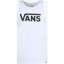Vans VN00055VWHT1 Classıc Vans Tank-b Yuvarlak Yaka Düz Beyaz Erkek T-Shirt