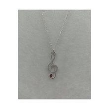 Vaoov 925 Ayar Sol Anahtarı Gümüş Kolye
