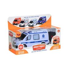 Vardem Oyuncak V001-2 V3 V004 1:18 Kumandalı Sesli Işıklı Polis-Jandarma-Ambulans-İtfaiye Arabası