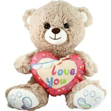 Vardem PJH2324 Kalpli Ayı Love You 30 cm Peluş Oyuncak