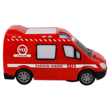 Vardem SM-488,588 / KRM Kutulu 1:18 Kırmızı İtfaye Aracı