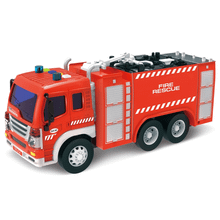 Vardem WY350A WY350B / KRM 1:16 Sürtmeli Sesli Işıklı Kırmızı İtfaiye