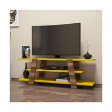 Variant Flower Ceviz-Sarı Tv Ünitesi