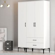 Variant Mobilya Kumsal 3 Kapılı ST Beyaz Gardrop