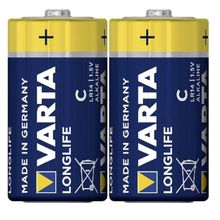 Varta 2'li Longlife Alkalin C Orta Boy Pil