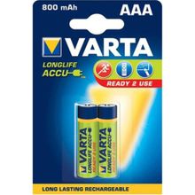 Varta 56703101412 Ready2Use AAA 800 mAh 2li İnce Kalem Pil