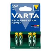 Varta 57033 1000mAh AAA 4'lü Şarj Edilebilir İnce Kalem Pil
