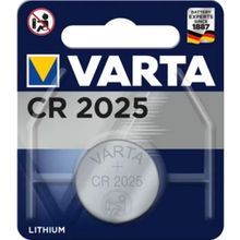 Varta 6025 CR2025 Lithium 3V 10'lu Pil