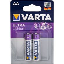 Varta 6106 Lityum AA Şarj Olmayan 2'li Blister Kalem Pil