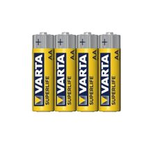 Varta AA2006 Süperlife Shrink 4'lü Kalem Pil