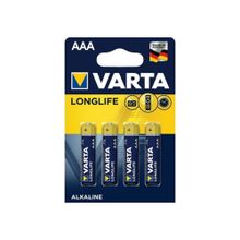 Varta Alkalın 4 Adet AAA İnce Pil